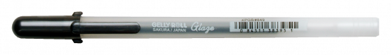 Ручка гелевая Glaze Черный